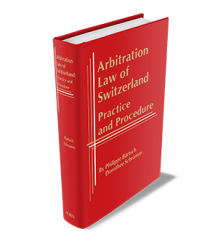 ARBITRATION LAW OF SWITZERLAND: PRACTICE & PROCEDURE - Pdf